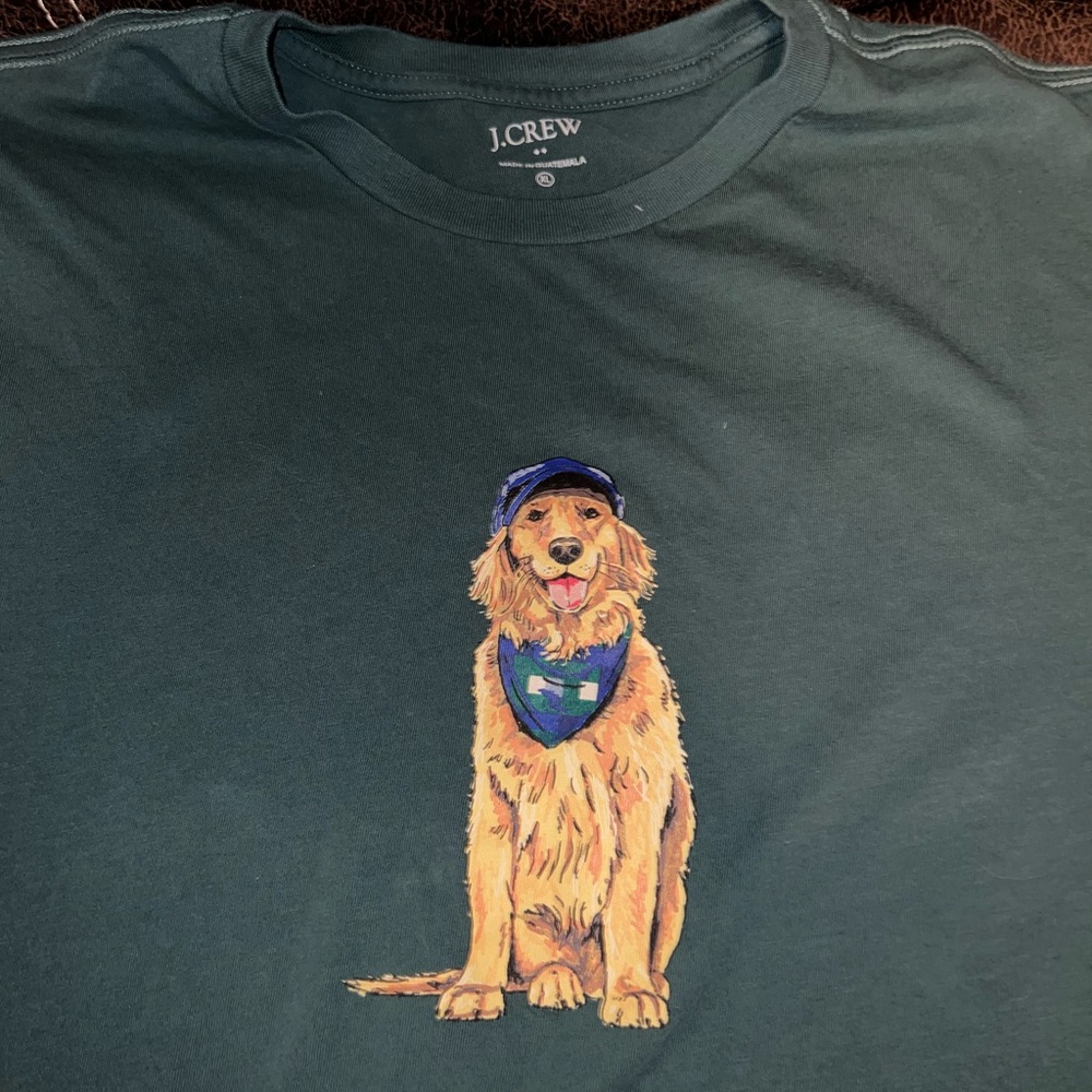 J. Crew Golden Retriever Tshirt